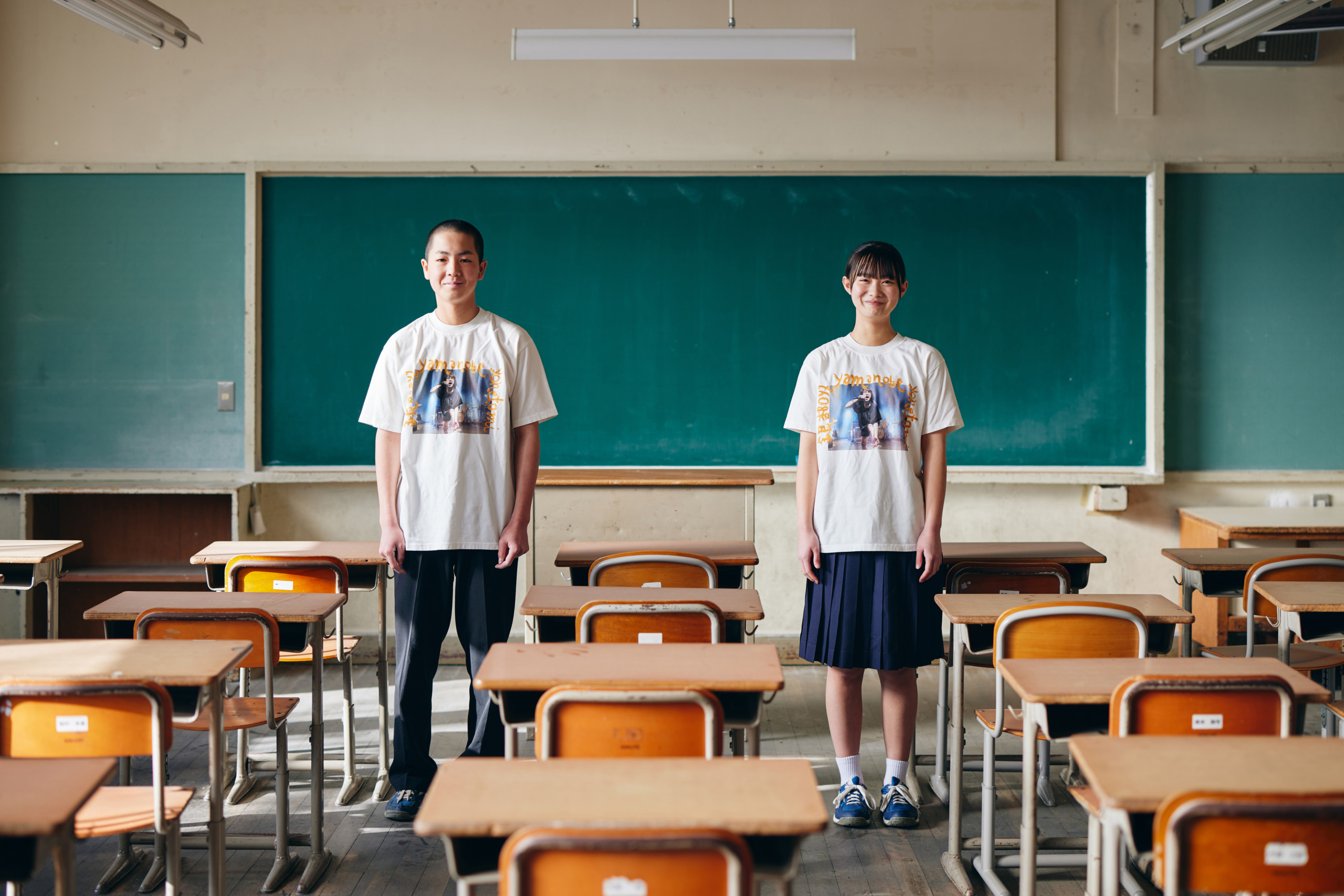 米富繊維と銀杏BOYZによるふるさと山形県山辺町を応援する  